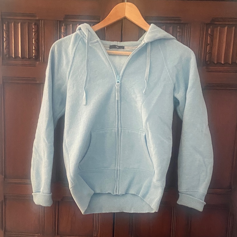 GAP Sky Blue Zip-Up Hoodie